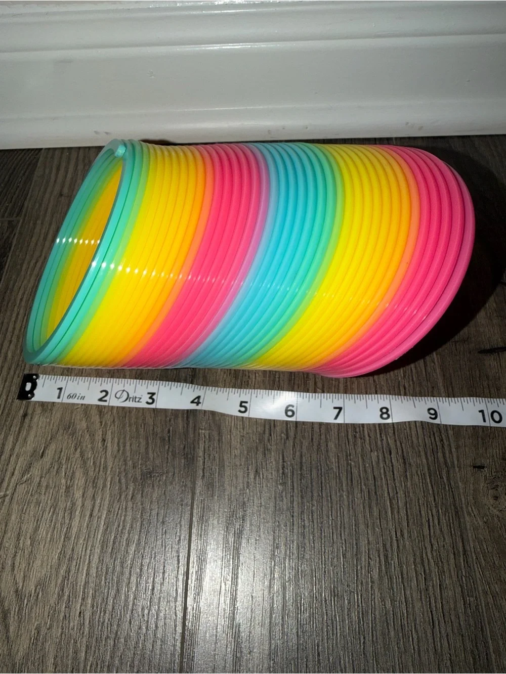 Large Rainbow Slinky Toy